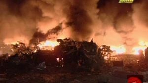 French jet destroys Libyan military plane