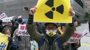 Anti-nuke demo in Tokyo