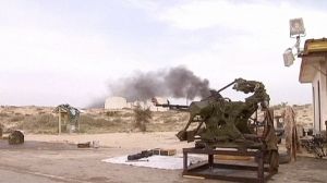 Rebels push westwards in Libya