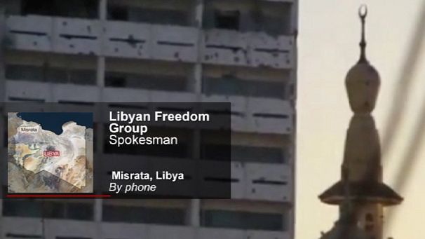 Misrata: no food, no water, just snipers