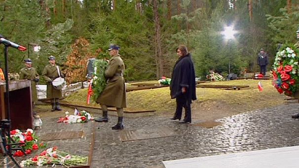 1st Anniversary of the Smolensk disaster in Katyn