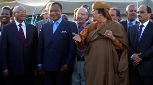 Gadafi acepta la Hoja de Ruta de la mediación africana en Libia