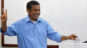 Humala wins first round of Peru’s presidential poll