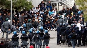 La révolte des immigrés à Lampedusa