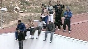 Tunisian migrants riot on Italian island