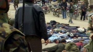 Syrian women ‘demand release of menfolk’