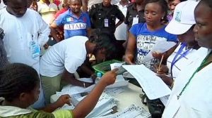Presidential count underway in Nigeria