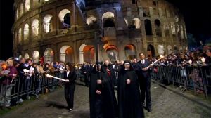 Pope takes part in TV show