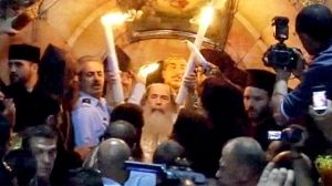 Orthodox Christians celebrate Holy Fire ceremony in Jerusalem