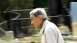 Japan’s imperial couple visit tsunami-hit town