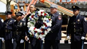 Barack Obama marque la fin de l‘ère Ben Laden à Ground Zero