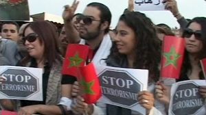 Anti-terror demo in Morocco