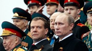 Massive show of military might in Russia
