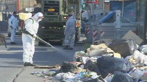L’armée à Naples, solution temporaire contre les déchets