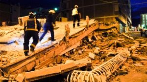 Lorca locals sleep on the streets after quake