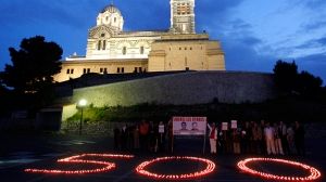 Mobilisation pour les 500 jours de captivité d’Hervé Ghesquière et Stéphane Taponier
