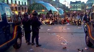 Clashes mar austerity rallies in Spain