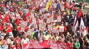 Mass rally in Lisbon over bailout and austerity cuts