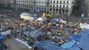 Spain takes to the street against austerity