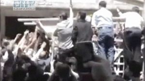 Syrie: les forces de sécurité ont “tiré sur la foule”