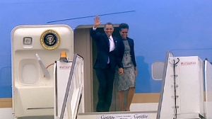 Obama entame sa tournée européenne en Irlande