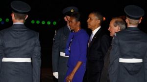 Le couple Obama débarque à Londres plus tôt que prévu