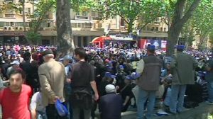 Fifth day of protests against Georgian president