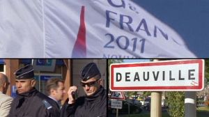 French town in lockdown for G8
