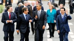 G8 : le printemps arabe au coeur des débats à Deauville