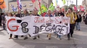 French police make G8 a protest-free zone