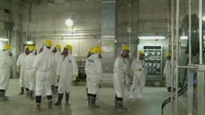 Des inspecteurs de l’AIEA sur le site de Fukushima