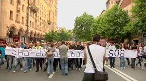 Manifestations contre la violence policière en Géorgie