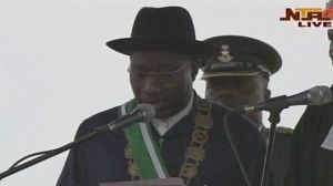 Nigeria’s Jonathan takes oath for first full term