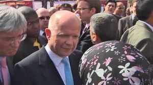 Hague makes show of support visit to Benghazi