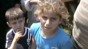 The army killed my father, says Syrian girl