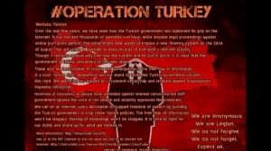 Pre-election cyber attack in Turkey