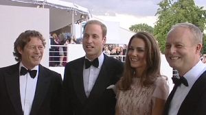 Premier gala de bienfaisance pour William et Kate