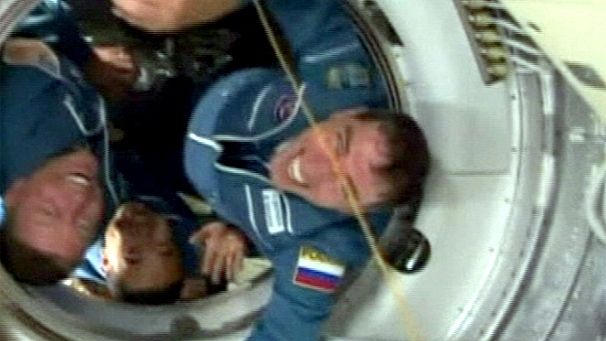 Soyuz arrives at ISS