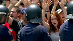 Anti-corruption protest taken to Madrid’s City Hall