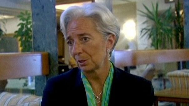 Lagarde builds support for IMF job