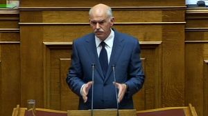 Defiant Papandreou says he’s sticking to reforms