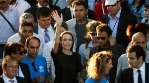 Angelina Jolie au chevet des réfugiés syriens en Turquie