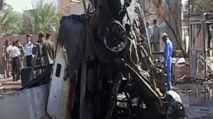 Bombs hit checkpoint outside Iraqi governor’s house