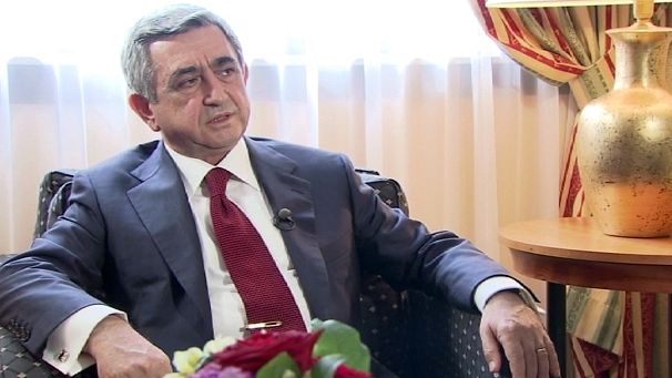 Serzh Sargsyan: “Wir müssen gegenseitiges Vertrauen aufbauen.”