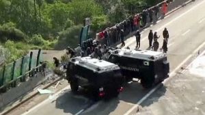 Susa Valley anti-tunnellers and police injured