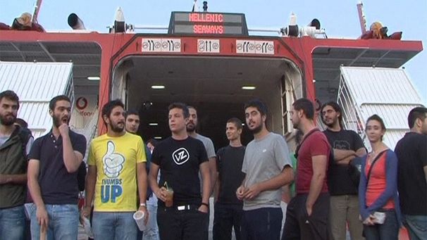General strike in Greece