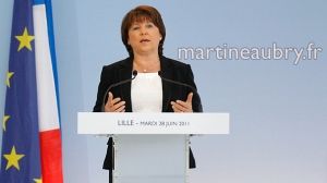 Martine Aubry se déclare candidate aux primaires socialistes