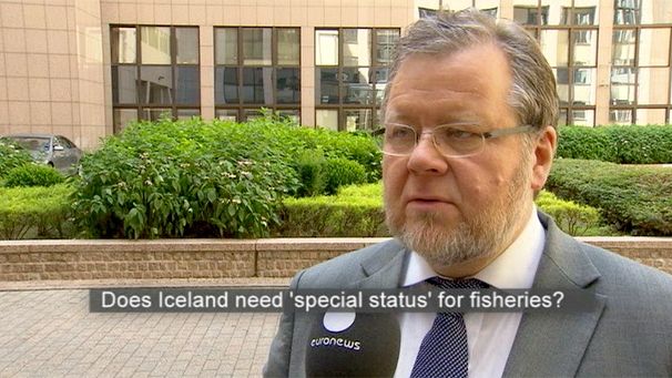 Össur Skarphedinsson, ministro de Exteriores de Islandia