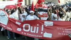 Moroccans vote on constitutional change
