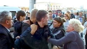 Protesters arrested on Belarus Independence Day